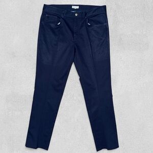 Peter Millar EB66 Performance 5 Pocket Pants Mens 35x32 Navy Blue Golf Casual